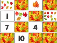 Autumn Leaves Memory games