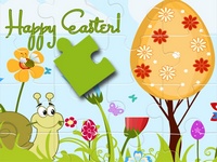 Happy Easter Puzzle games