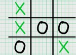 Tic Tac Toe Note Paper